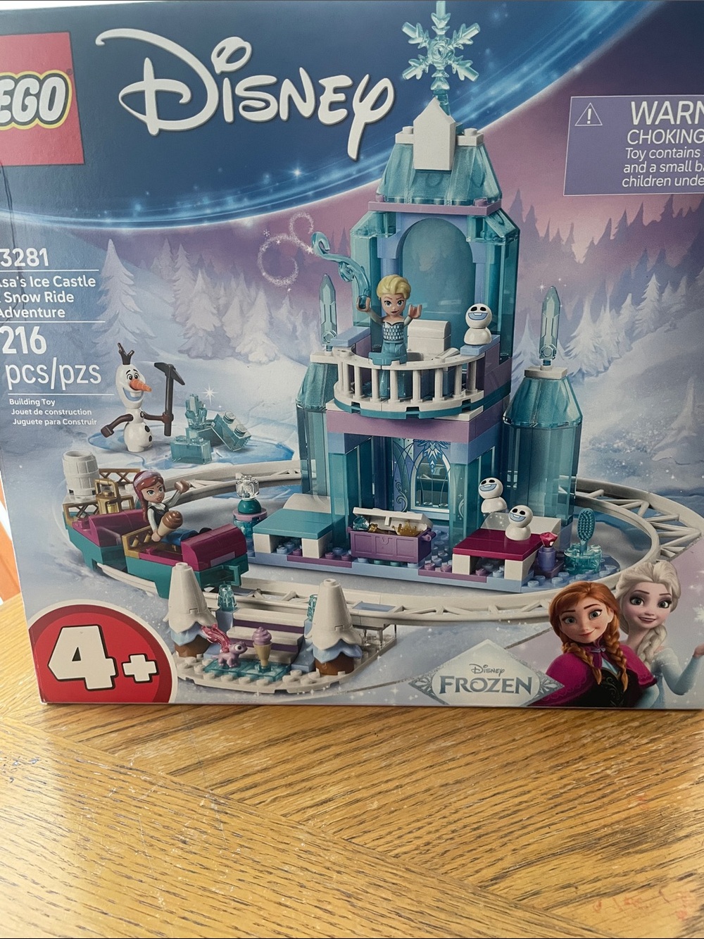 LEGO Disney Elsa's Ice Castle & Snow Ride Adventure 43281 Opened Box - Picture 3 of 14